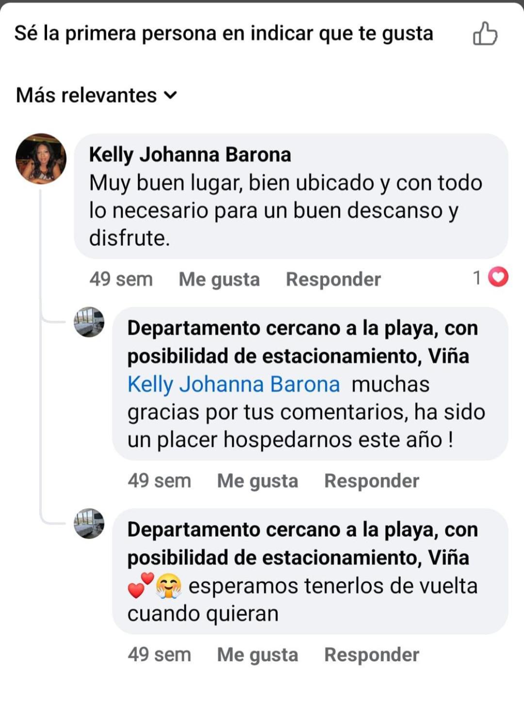 Departamento Cercano A La Playa, Con Estacionamiento *